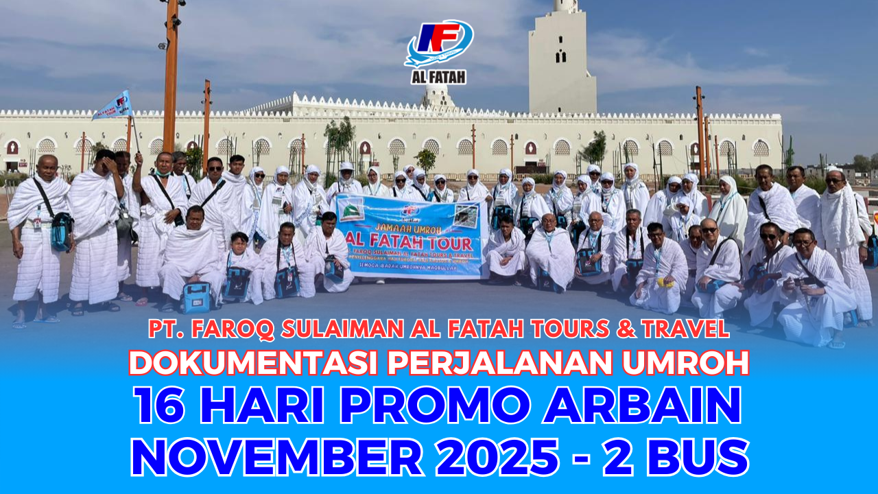 Umroh Promo November 2025 (2 bus)