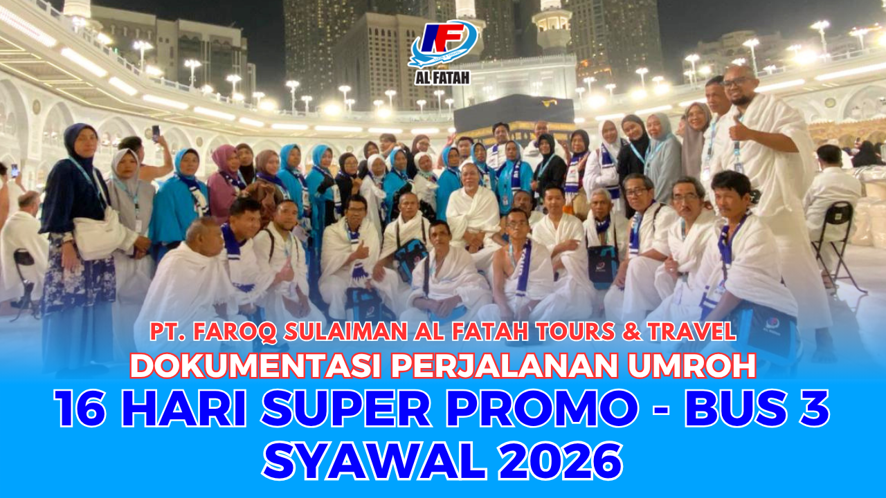 Bus 3 - 16 Hari Super Promo Syawal 2026