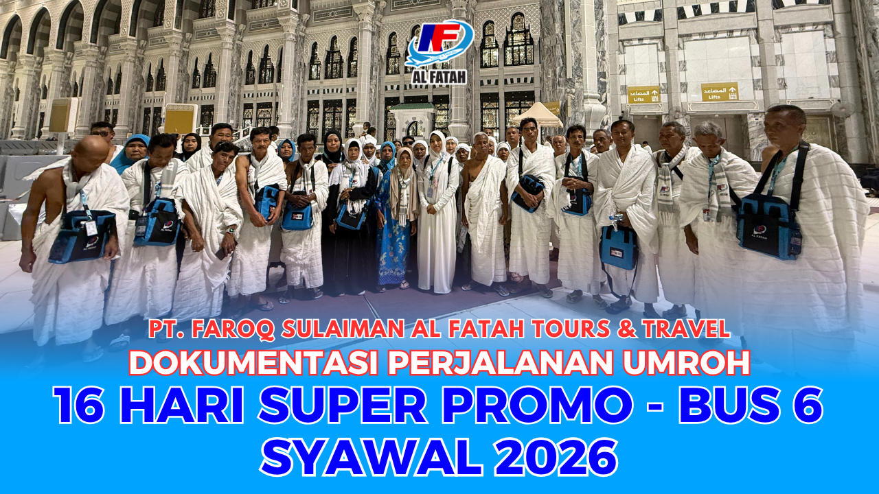 Bus 6 - 16 Hari Super Promo Syawal 2026