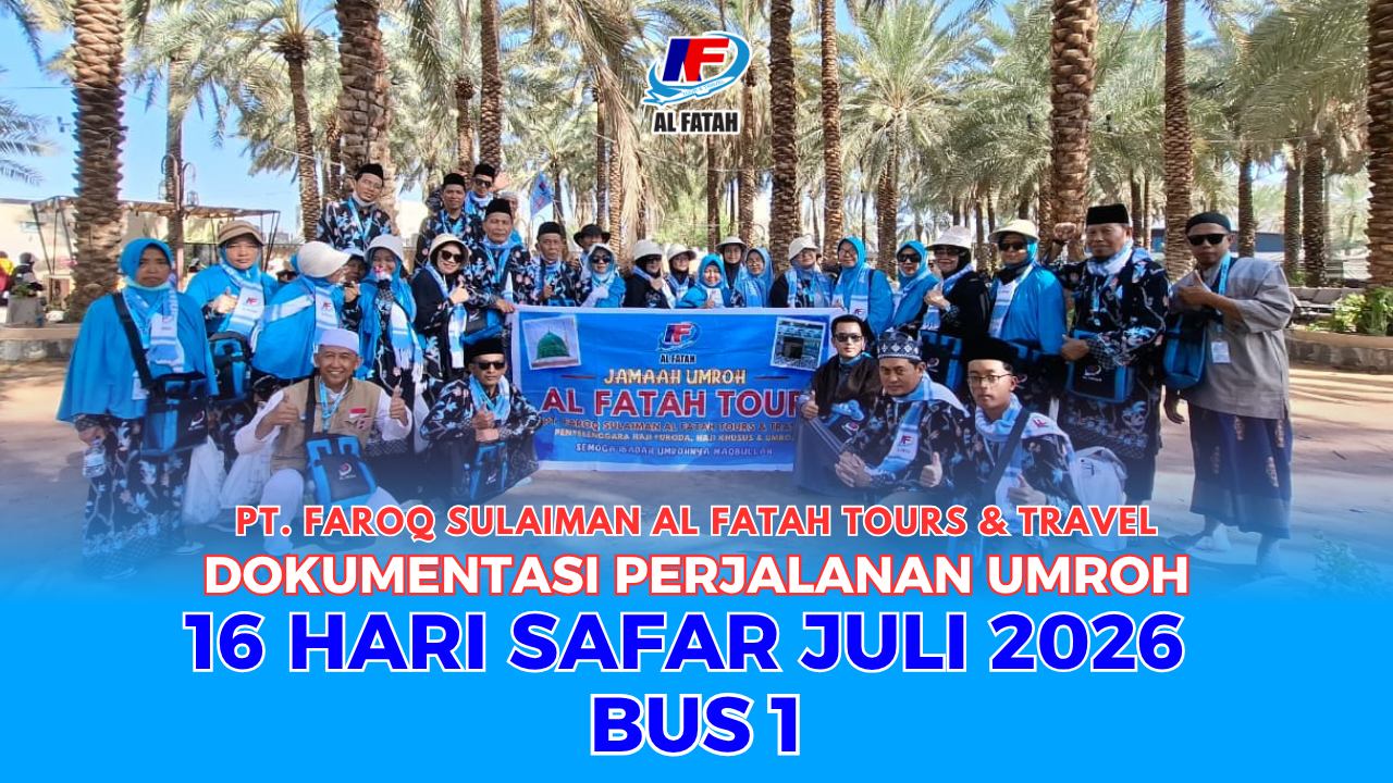 Bus 1 - 16 Hari Safar Juli 2026