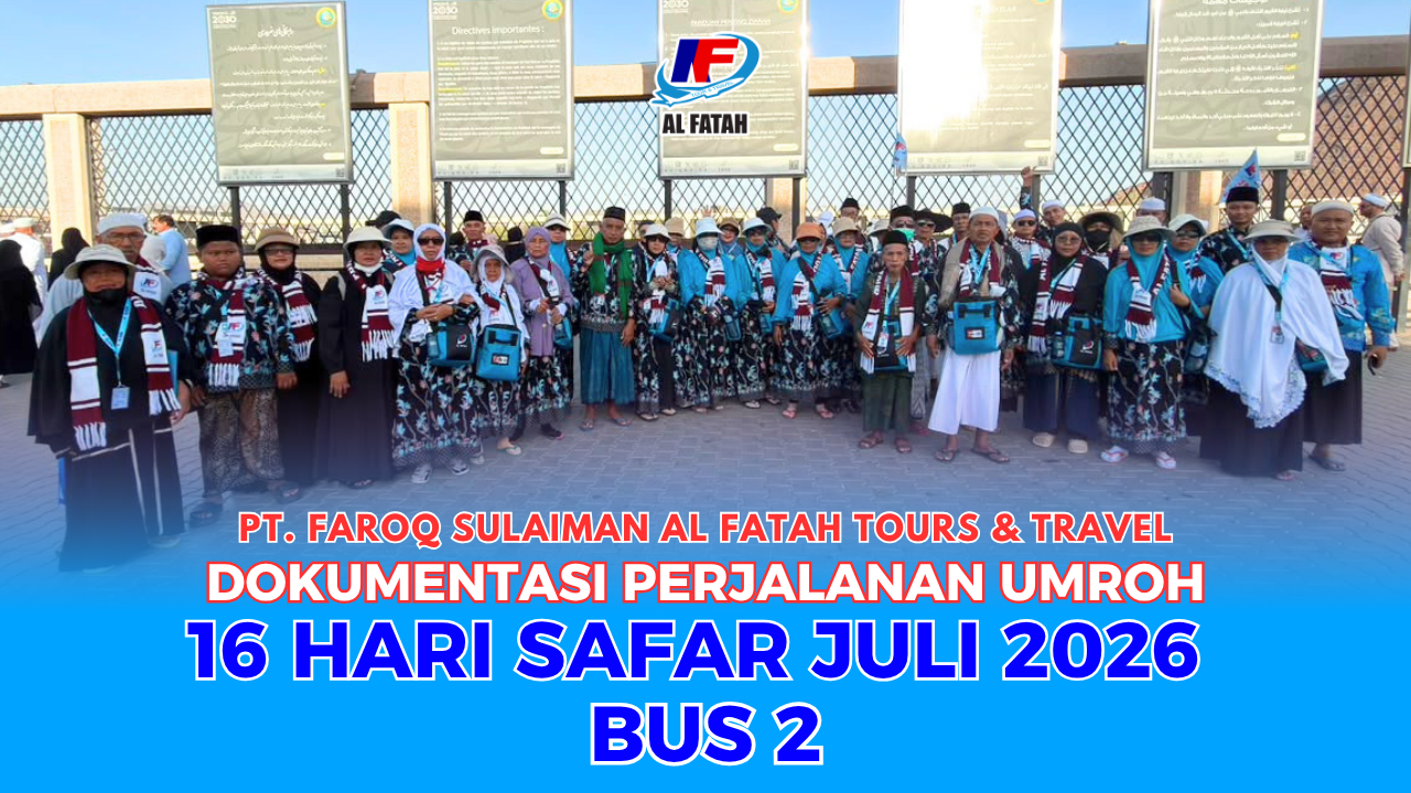 Bus 2 - 16 Hari Safar Juli 2026