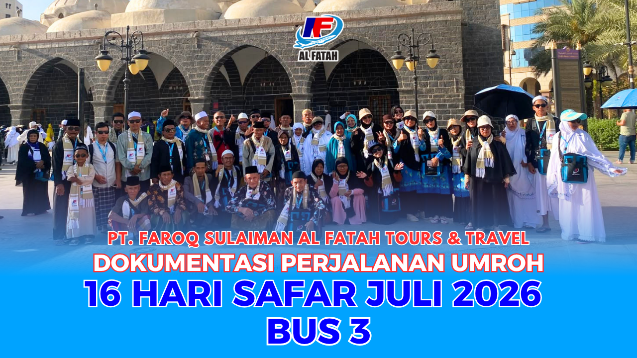 Bus 3 - 16 Hari Safar Juli 2026