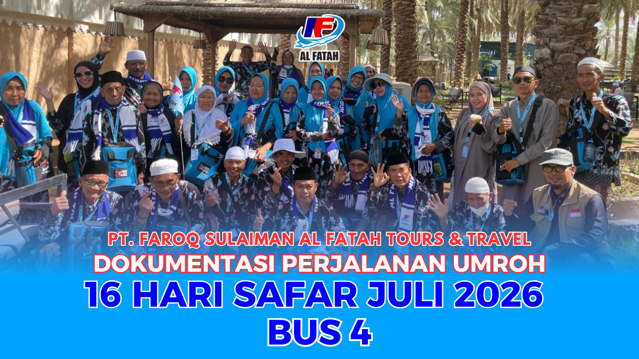 Bus 4 - 16 Hari Safar Juli 2026